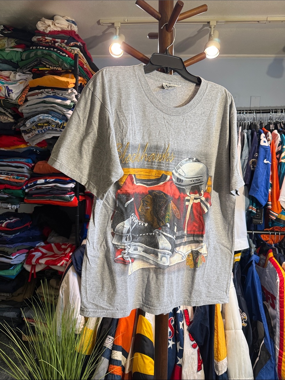 Chicago Blackhawks Vintage T-Shirt - Lee
